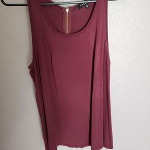 Deep red tank